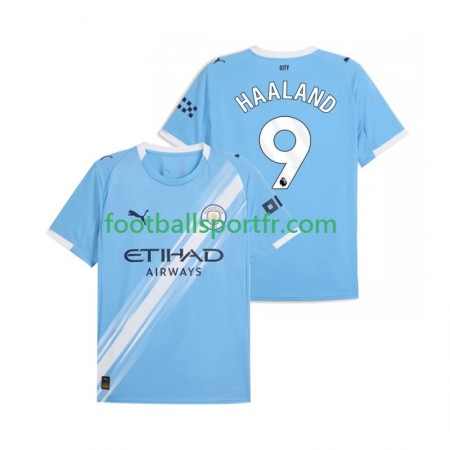 Tenue Manchester City Erling Haaland 9 Domicile 2025-2026 Maillot de Foot
